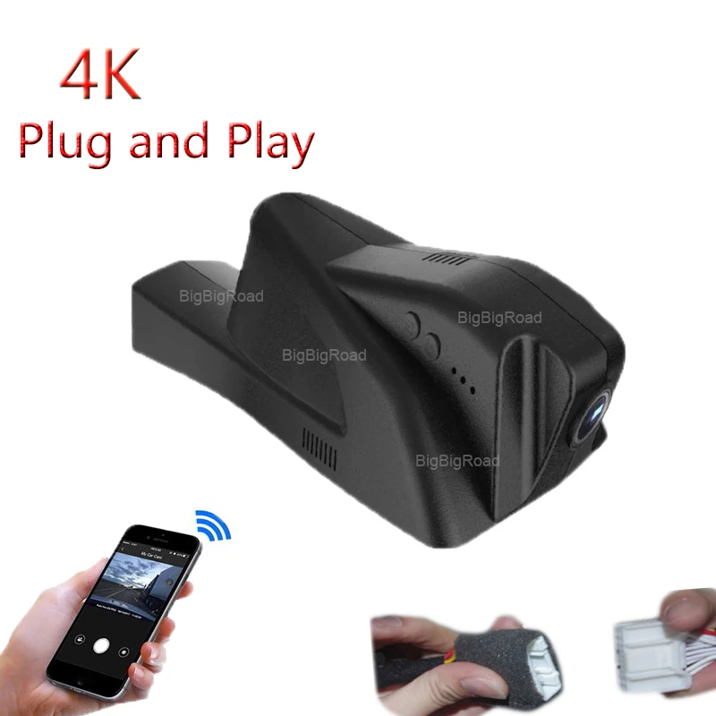 4K Plug And Play For DS 5LS DS5LS Citroen 2014 2015 2016 2017 Car Video Recorder Wifi DVR Dash Cam Camera FHD 2160P Night Vision