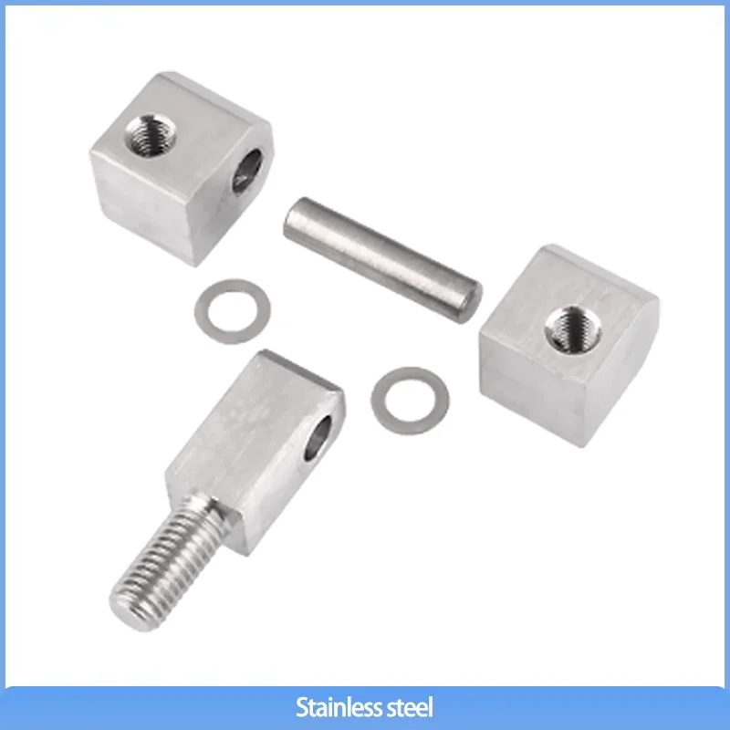 

304 Stainless Steel Detachable Three Link Hinge Mechanical Bolt Bearing Hinge For Industrial Equipment