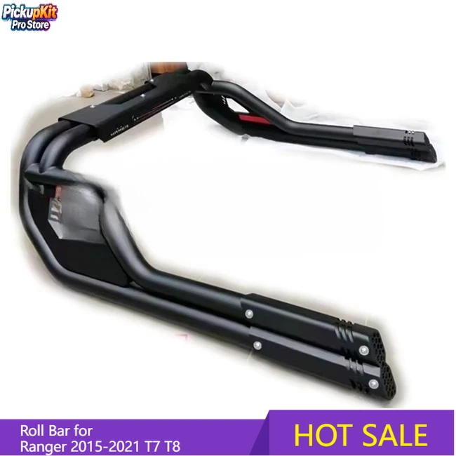 

Stainless Steel Black Sport Roll Bar for Ranger 2015-2021 T7 T8 Pickup