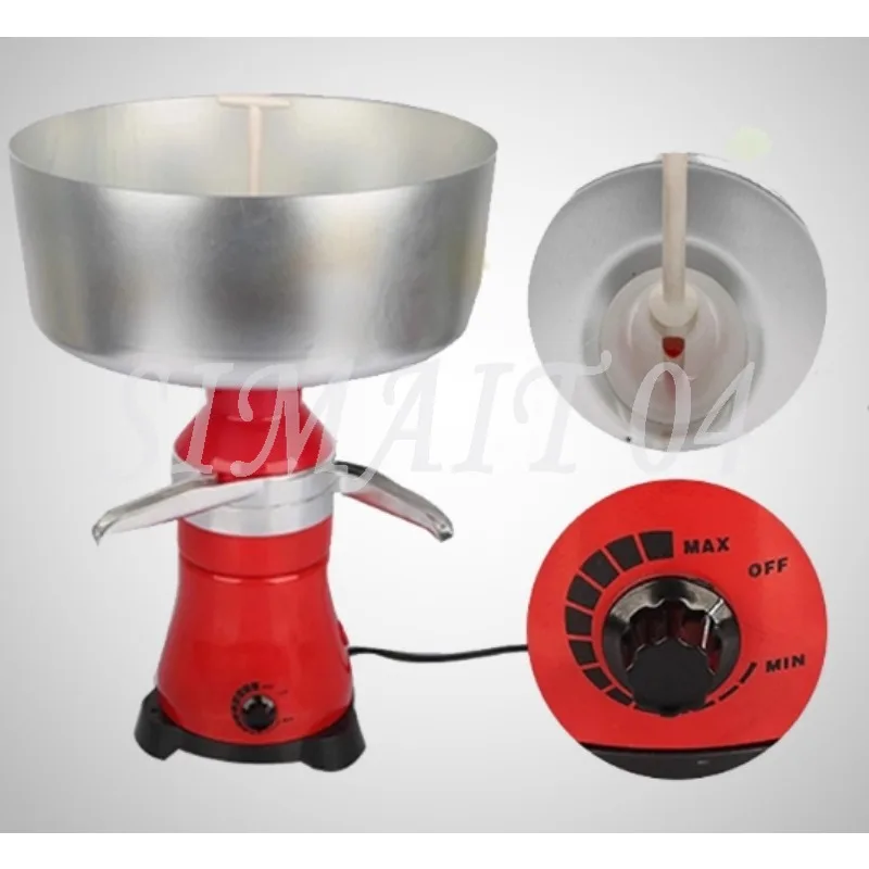 Electric Metal-Body Centrifuge for Milk Cream 110V/220V 80L/h Industrial Scientific Equipment US/EU In-Stock