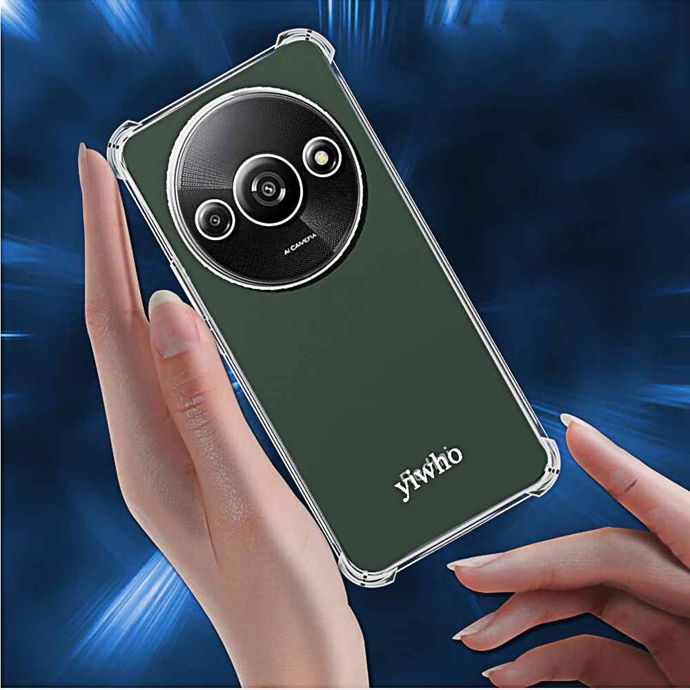 Shockproof Phone Case For Xiaomi Redmi A3 A2 A1 Plus A 3 2 1 + Transparent Clear Note 13 Pro 4G 5G Plus Soft TPU Back Cover