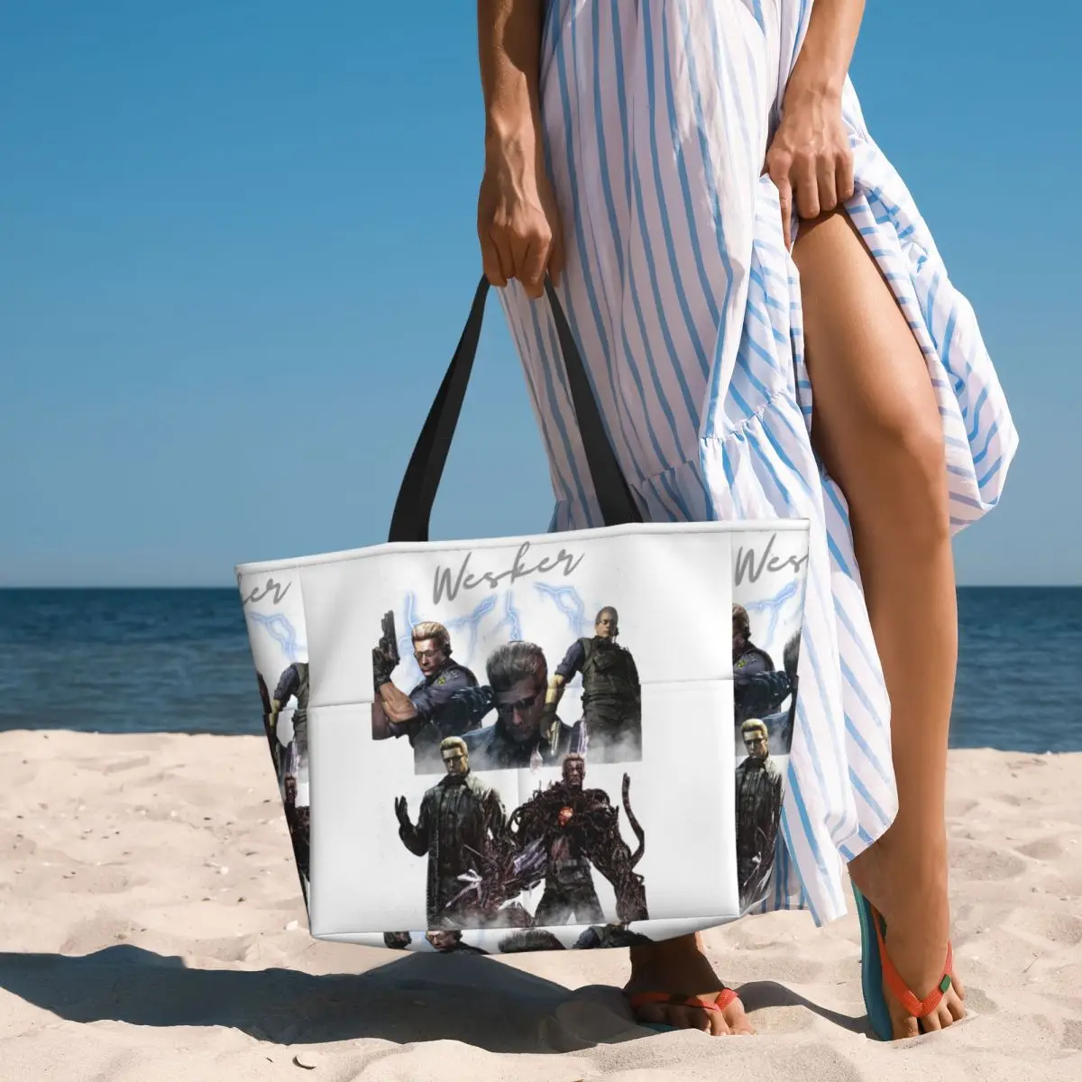 

Альберт Уэйкер Коллаж Пляжная большая сумка Спортивный тренажерный зал Йога Duffle Большая большая сумка Женская дорожная сумка Сумка для фитнеса