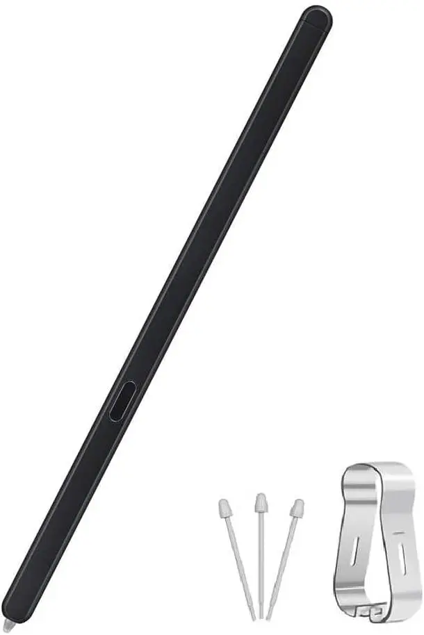 

Slim S Pen for Galaxy Z Fold 6/5, 4096 Pressure Levels, 1.5mm Tip with Extra Tips (Black)