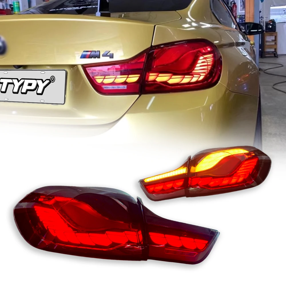 Car Lights For BMW 4 Series F32 Taillights F36 LED Tail Lamp 2013-2019 DRL Dynamic Sequential Turn Signal Car Accessories