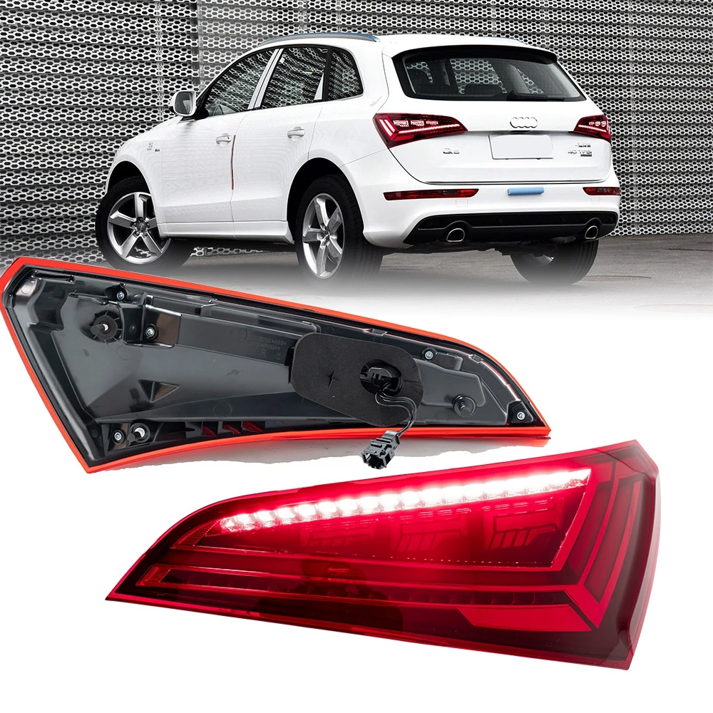 

Tail Lamp Car For Audi Q5 2009-2018 Led Fog Lights DRL Hella Tuning Light Car Accessories Q5 Tail Lights