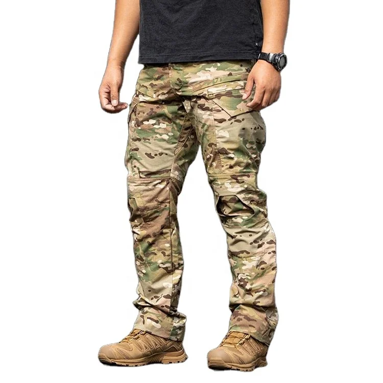 New Product G4 Running Sweatpants Customized Fashion Camouflage Cargo Tactical Pants Combat Pants Men Kneepads