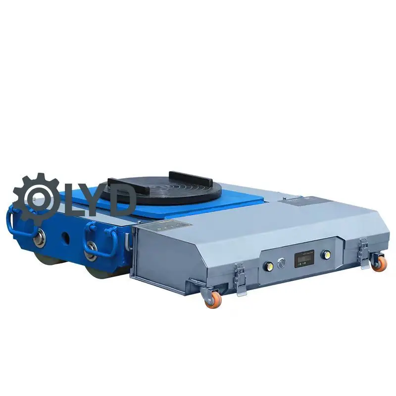 Duty Steel Plate 1500W Skate Tank Transport Trolley for Manufacturing Plant New  10-50T Electric Remote Control Heavy