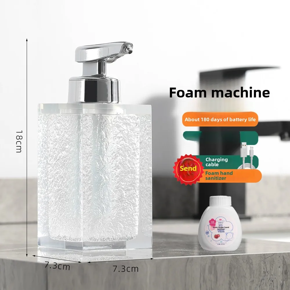 Foam washing mobile phone automatically senses rechargeable smart electric foaming machine hand sanitizer machine