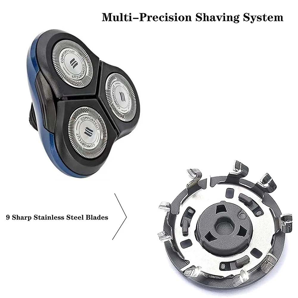 RQ11 Replacement Heads for Philips Norelco SensoTouch 2D 1150X 1160X 1180X,RQ11 Blades Upgrade