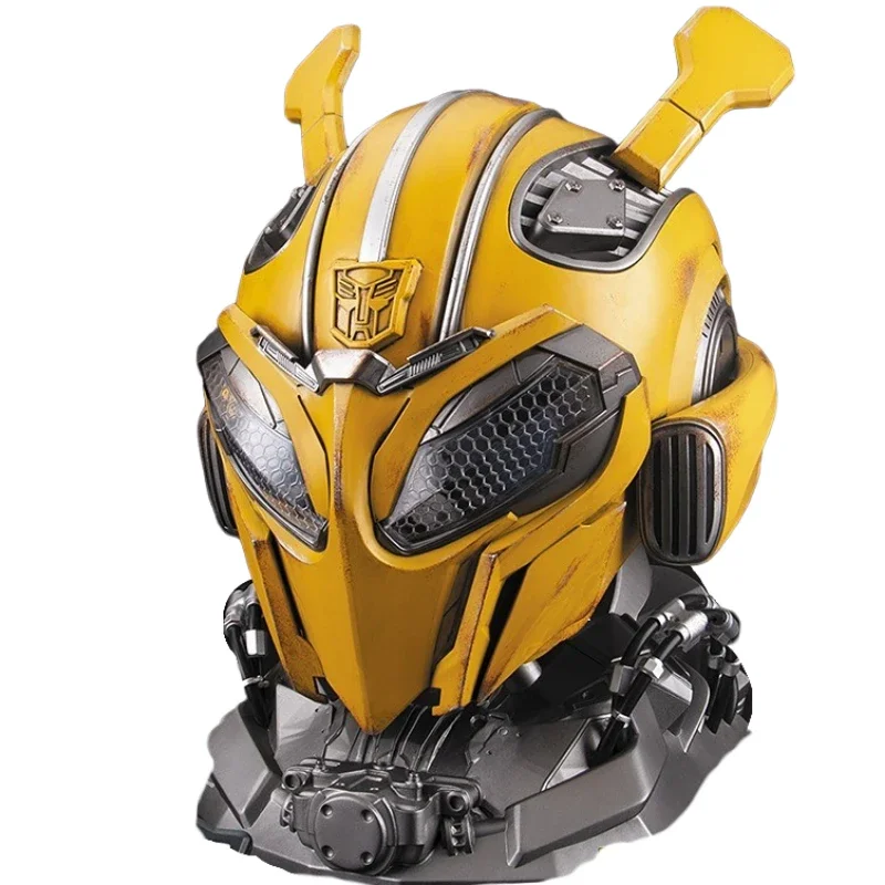 InStock Transformers Bumblebee Casco indossabile Casco con controllo vocale Deformazione elettrica BumblebeeModel Killerbody