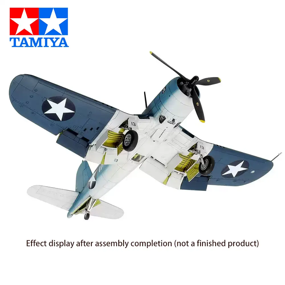 

Пластиковый сборный макет TAMIYA 61046 Chance Vought F4U-1/2 Bird Cage Corsair, масштаб 1/48