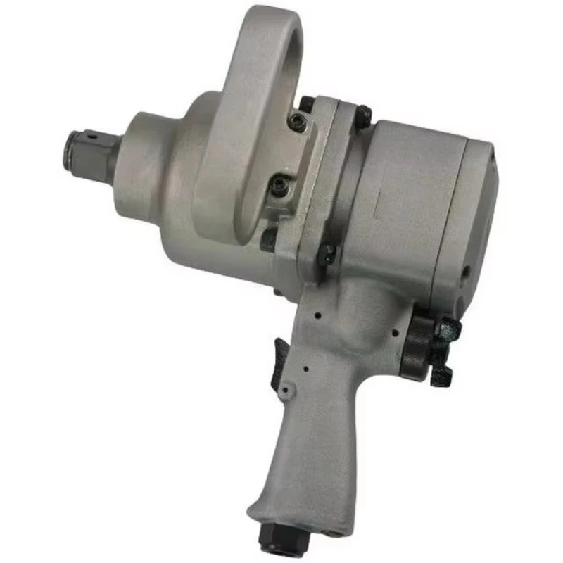 Heavy 1 Inch Square Drive Pin Hammer Air Pneumatic Impact Torque Wrench 1500 ft. Nano Industrial Fastening Max Torque