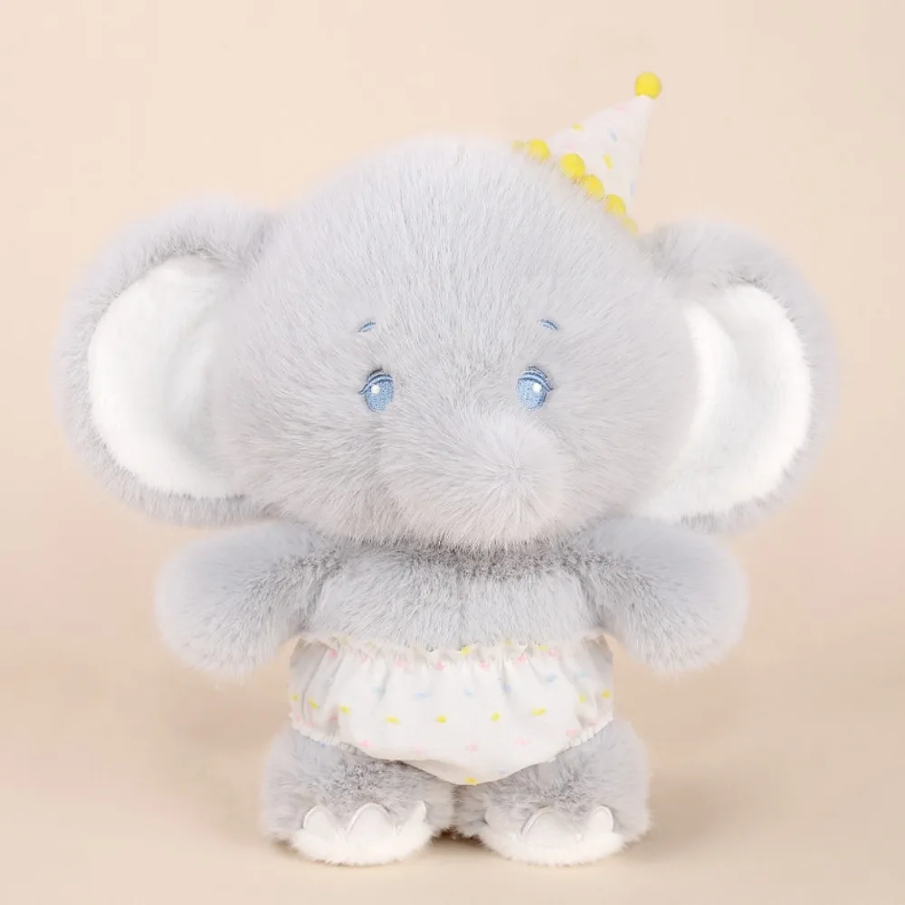 

PP Cotton Soft Elephant Lion Plush Toy Fluffy Interactive Kids Animal Plush Toys Collection Washable Soothing Hug Pillow