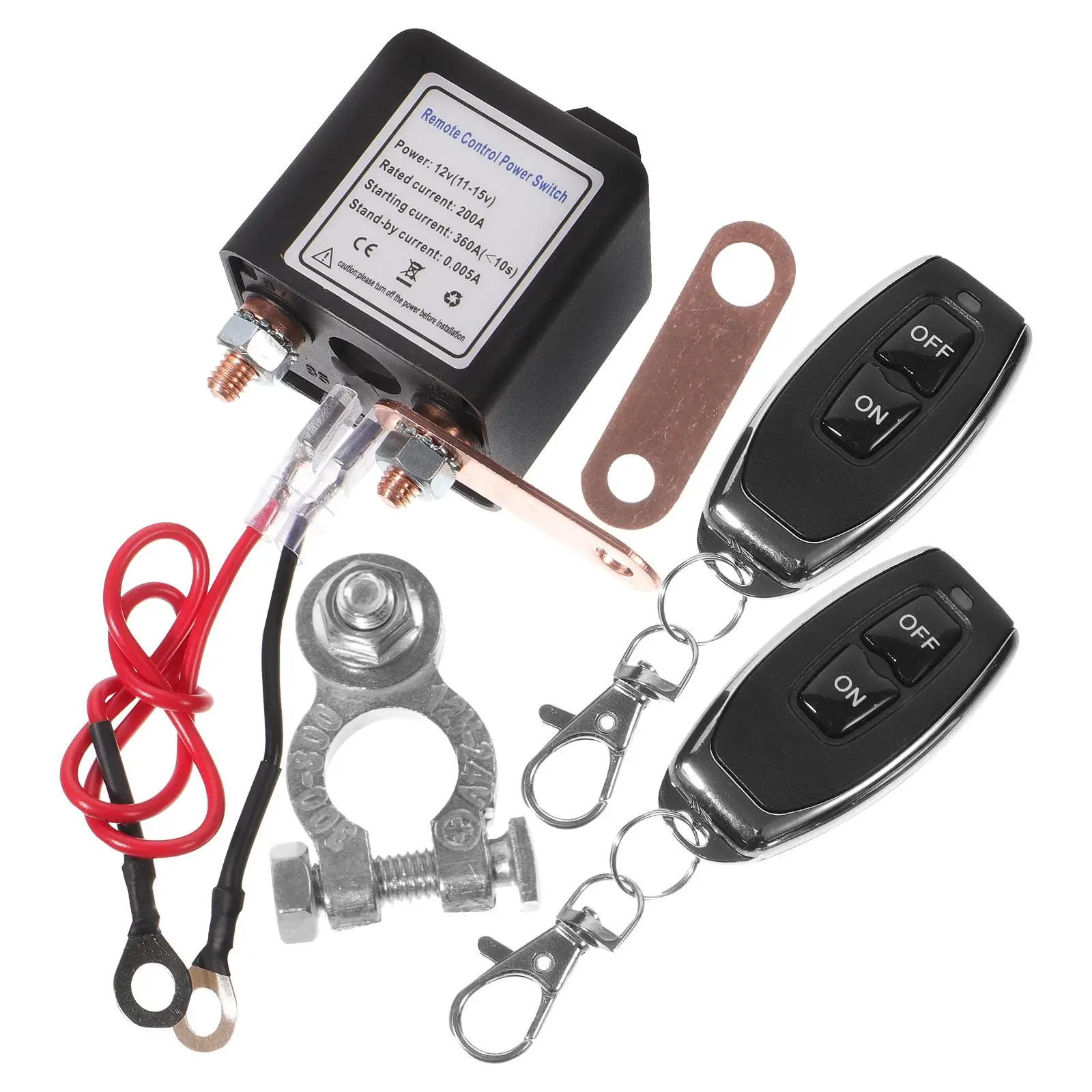 

Remote Switch for Car Disconnect Control SUV Cut Off Electronic Isolator