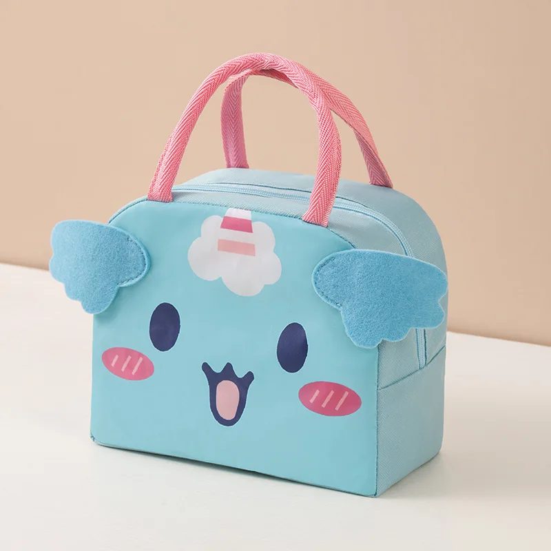 Children Lunch Bag Cute Pet Cartoon Lunch Box Bags Children Mother Kids Bags for Girl Handbag Сумка Женская Loncheras Para Niños