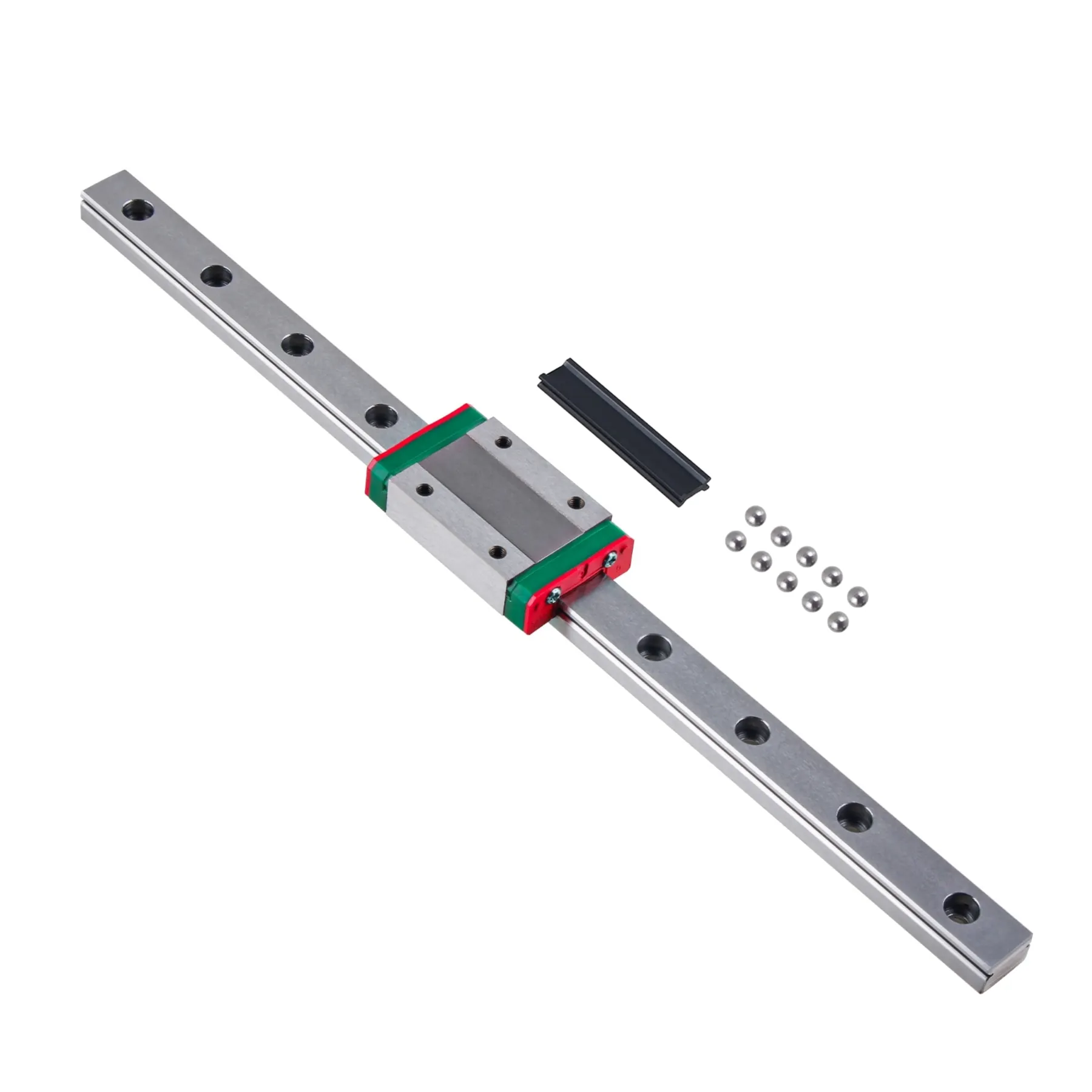 MGN12 MGN12H MGN12C Miniature Linear Guide Rail 200mm 300mm 400mm 500 mm +1Pc MGN12H MGN12C Linear Bearing Block 3D Printer CNC