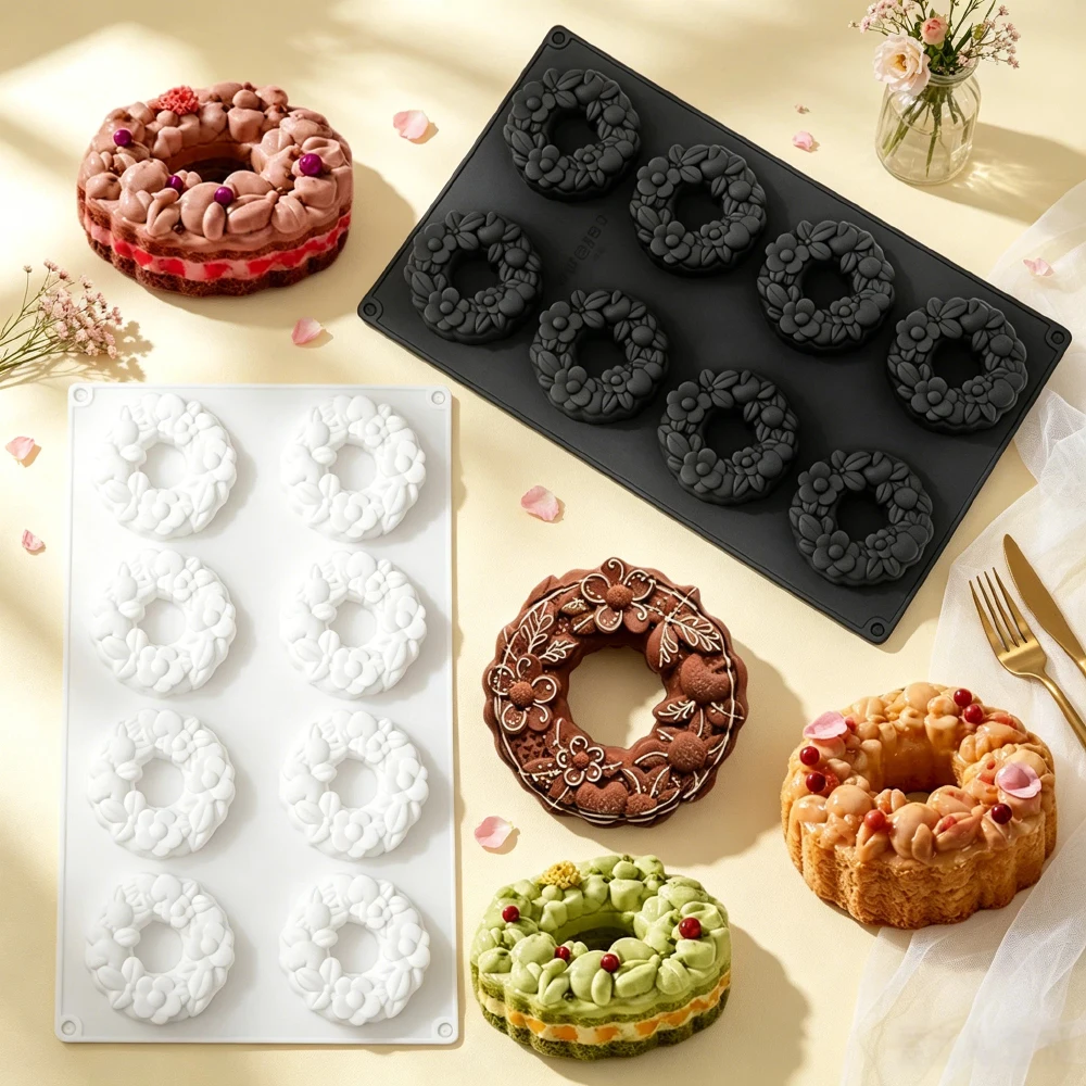 8-delige siliconen mal voor bl - Donut Mold Silicone recensie en prijs