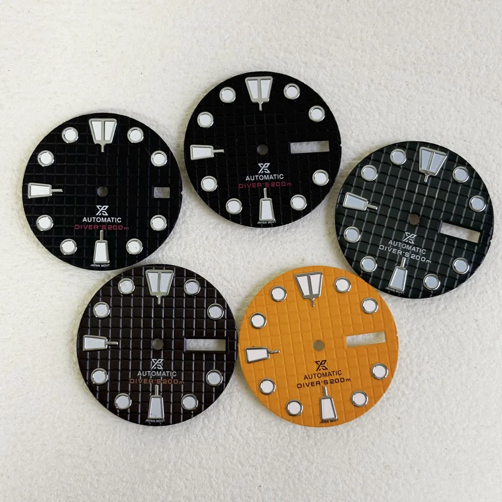 

Watch Accessories Waffle Literal Dual calendar dial diameter 28.5mm fitted with NH35/NH36/ movement