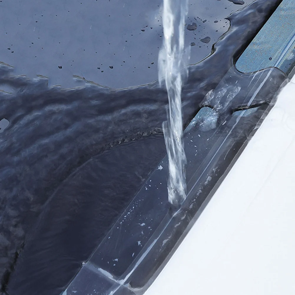 

2Pcs Waterproof Sunroof Seal Strip Transparent Adhesive Car Roof Leak Protector Wind Noise Reduction Universal Fit