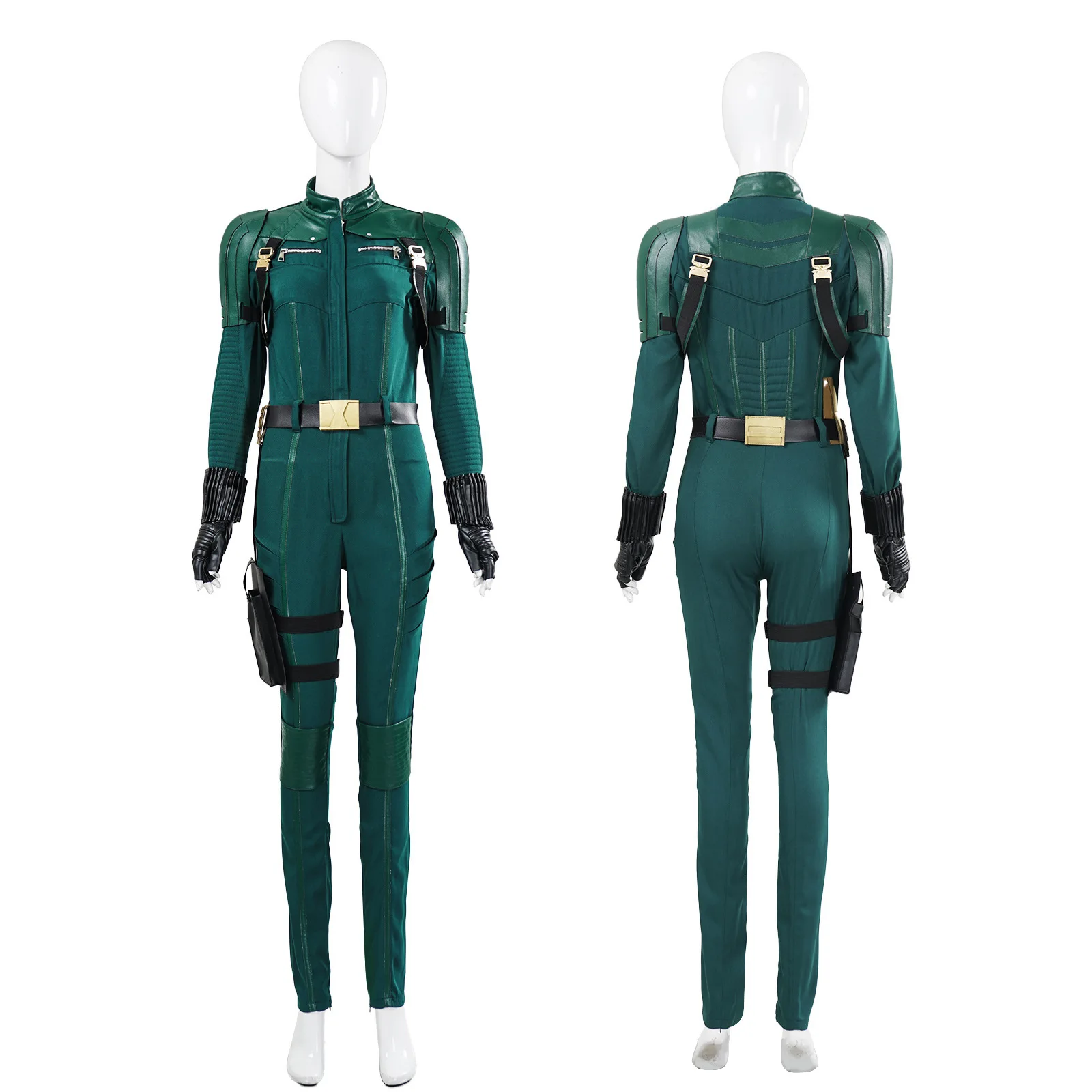 

Black Widow Yelena Cosplay Costume Thunder Agents 2 Yelena One-piece Suit Performance Cosplay Costume Source Of Origin