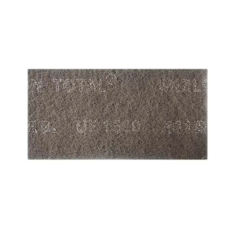 وسادة تنظيف مستطيلة أصلية وأصلية من ميركا، أحمر-رمادي، 1500/360 شبكة، وسادة تلميع من النايلون.