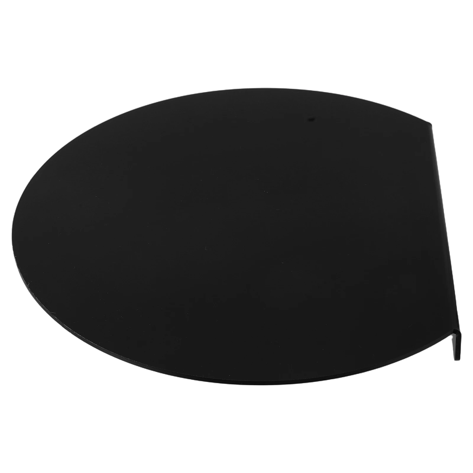 

Acrylic Cutting Board Kitchen Counter Lip Non Slip Round Shape Material Lightweight Portable Fruit Vegetable