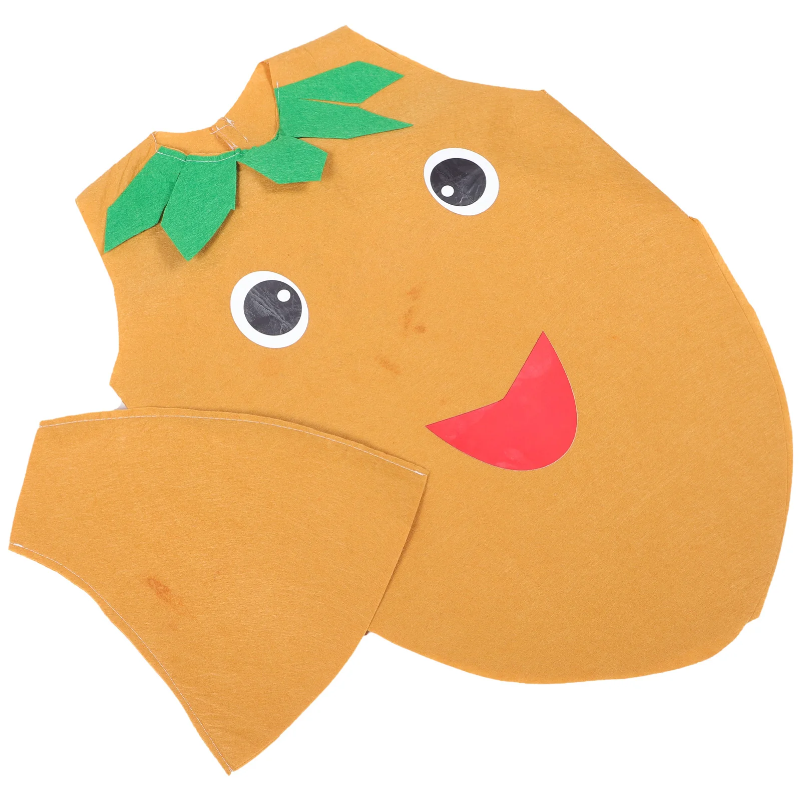 

Potato Costumes Kids Fruit Vegetable Theme Party Halloween Dress Up Non Woven Fabric Comfortable One Size Fits Most Children