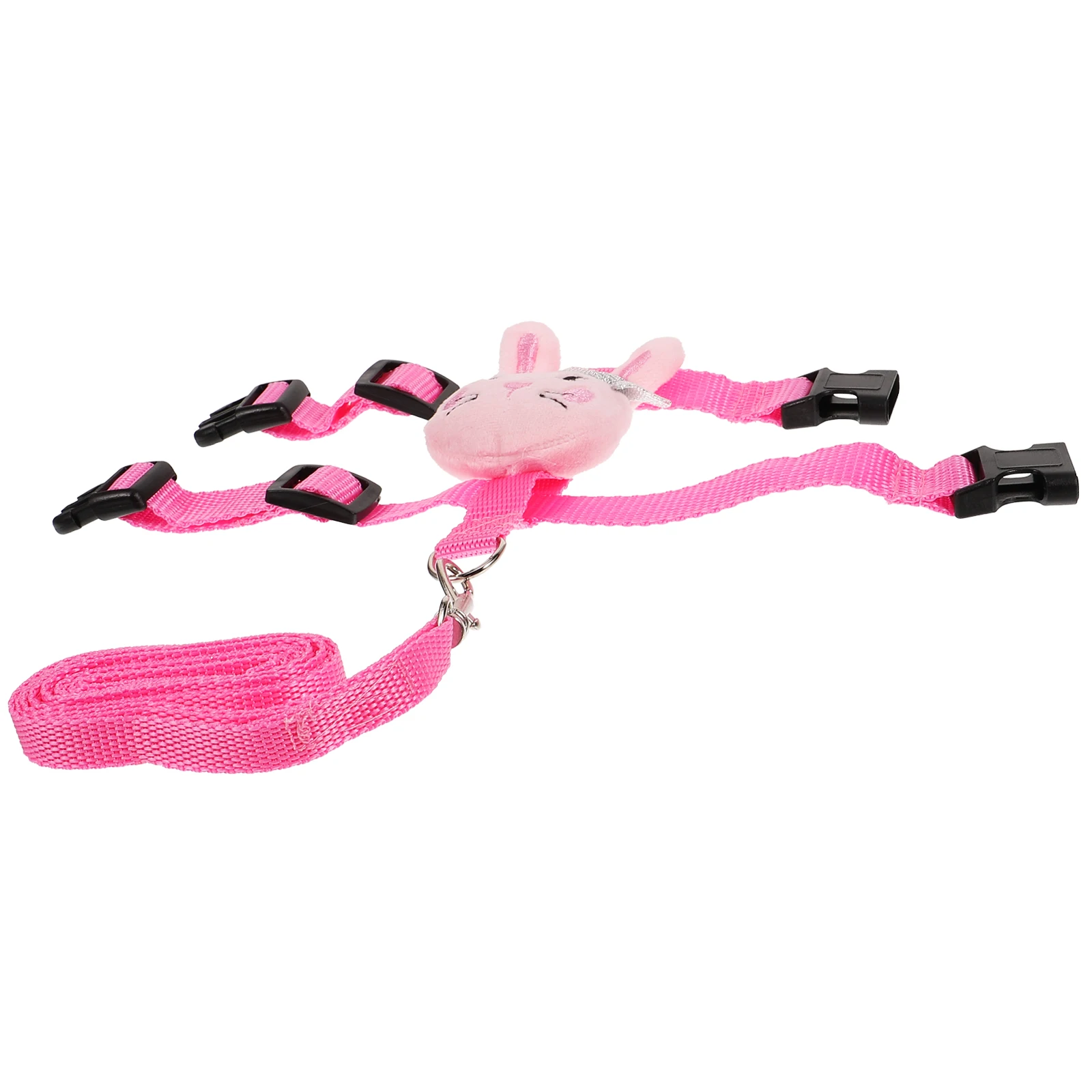 

1 set Pet Leash Small Pets Traction Rope Rabbit Harness Adjustable Ferret Leash Guinea Pig Set Walking Rope Outdoor Supplies