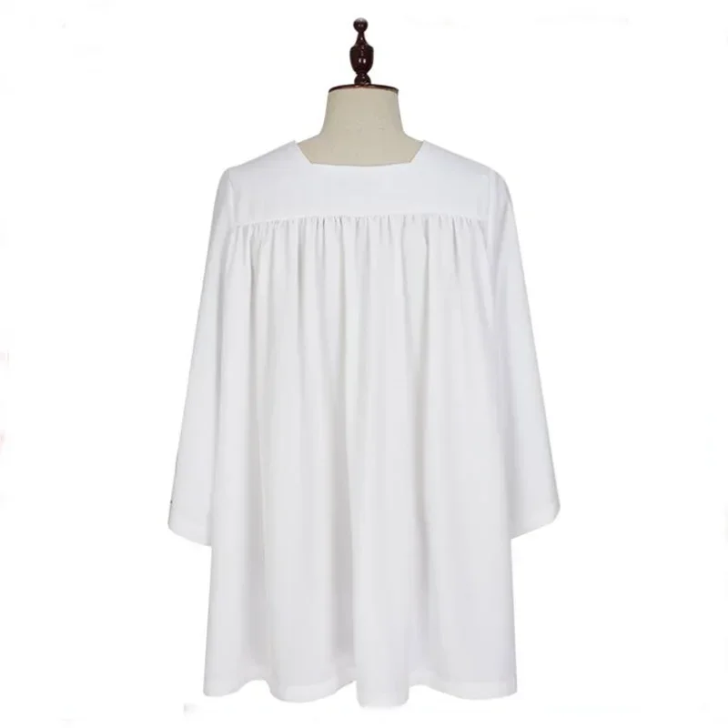 Surplice Vestment Cotta White Rochet Roman Catholic Churches Anglican Bishop Choir Dress Priest Liturgical Clergy Short Robe