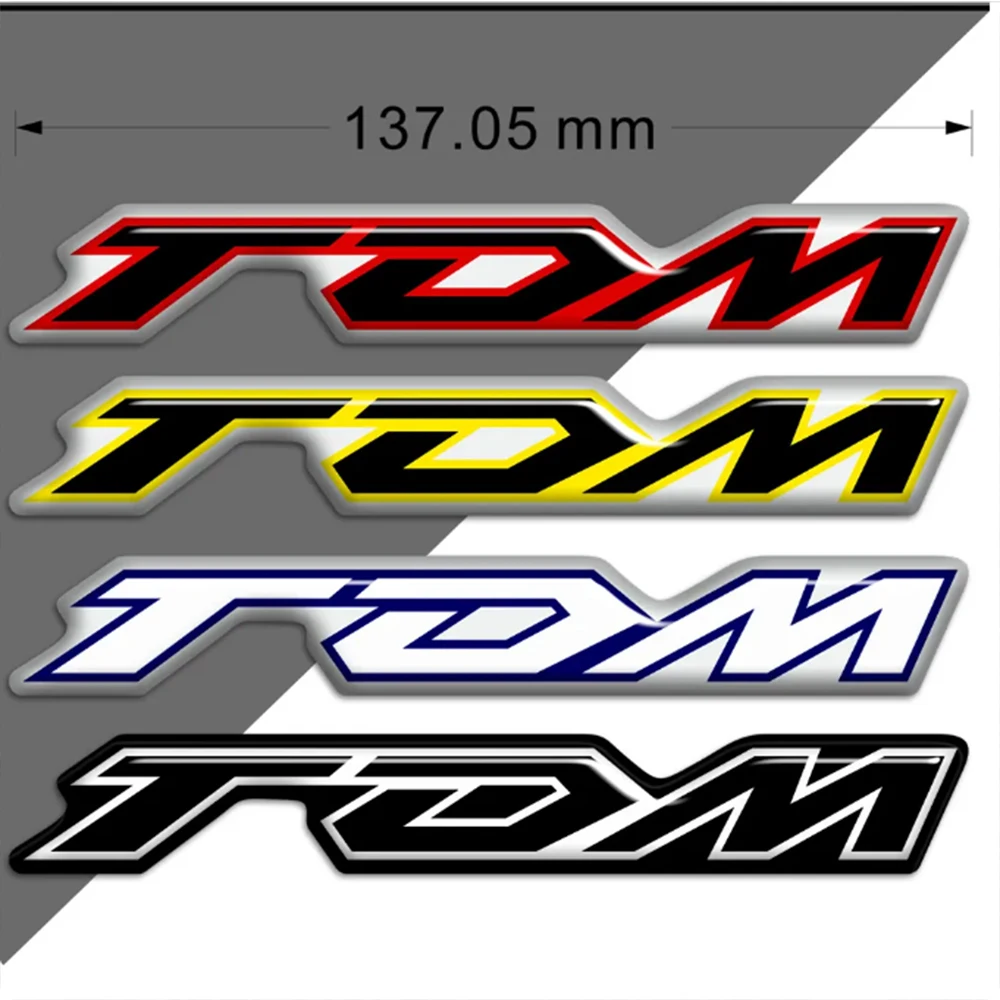 

Emblem Badge Logo For Yamaha tdm 850 900 Motorcycle 3D Stickers Protector Fairing Fuel Tank Pad Decal TDM Protection Accessory