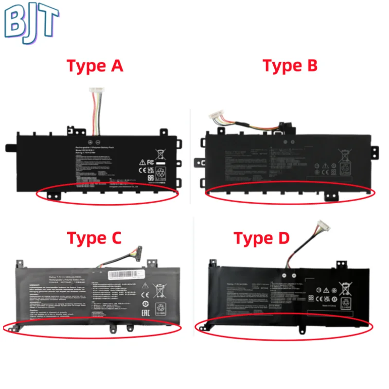 

New Laptop Battery C21N1818 B21N1818 For ASUS VivoBook 14 15 X412 X512FA X509FB A509FA A409FL F509FJ X509UA X412DA R424FA X712