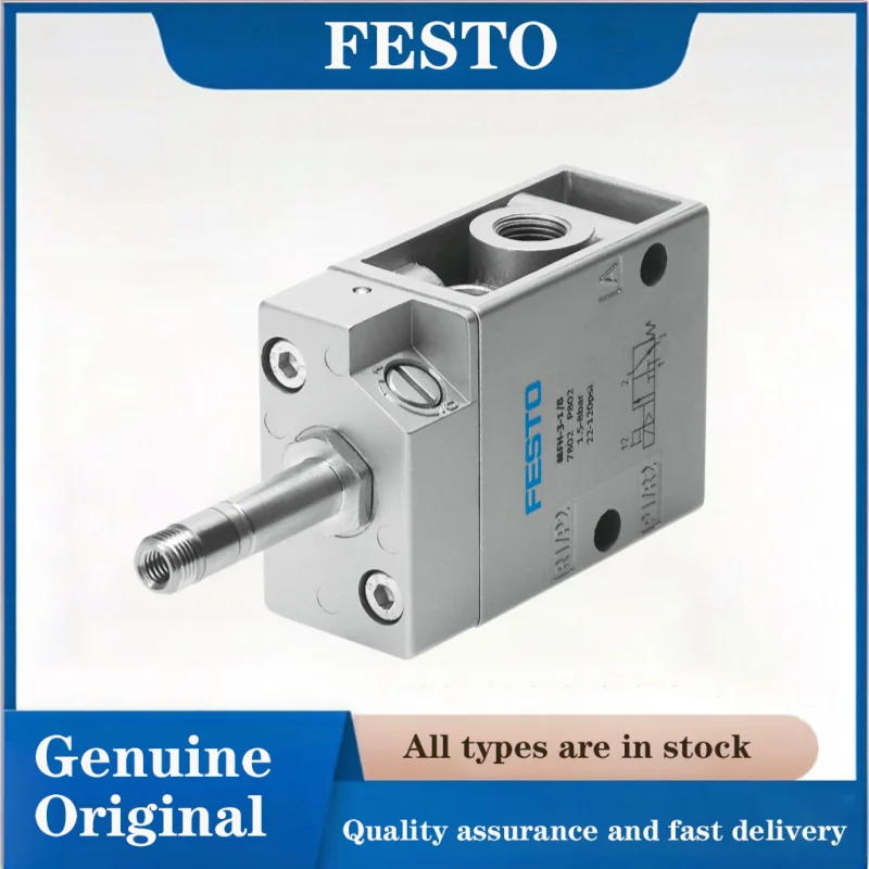 FESTO Universele directionele regelventielen Magneetventiel 7802-MFH-3-1/8 Geschikt voor aan/uit-regeling van kleine pneumatische aandrijvingen