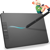 HavaPen Drawing Tablet 8192 Pressure Sensitivity Battery-Free Pen 6x4 Inch 4 Hot Keys for Mac Windows Android