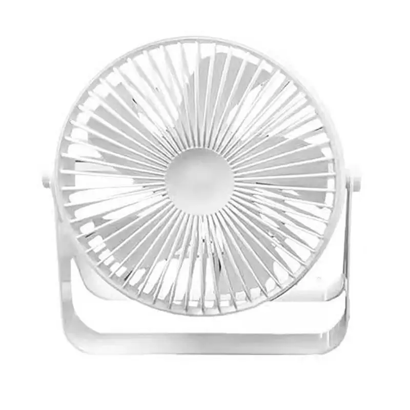 USB Desk Fan Strong Airflows & Quiet Operation, Three-Speed Wind Small Fan DropShipping