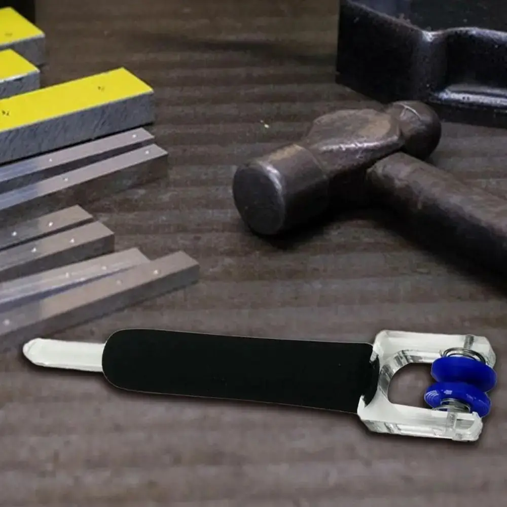 

Ergonomic Burnisher Glass Foil Crimper Wear-resistant Time-Saving Foiling Tool Secure Multipurpose Foil Burnisher Cleaning