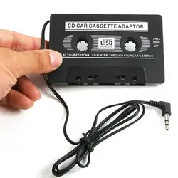 Universal Car Cassette Tape Adapter Cassette Mp3 Player Converter 3.5mm Jack Plug For IPhone AUX Cable CD Player F1U0