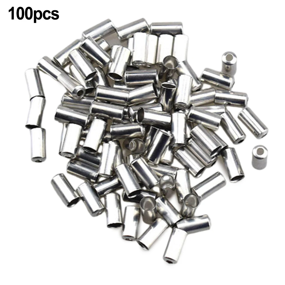 Embout de câble de vitesse de manette de vitesse de frein de vélo, dérailleur de vélo de route, embout de fil, accessoires de boîtier, 4mm, 5mm, 100 pièces