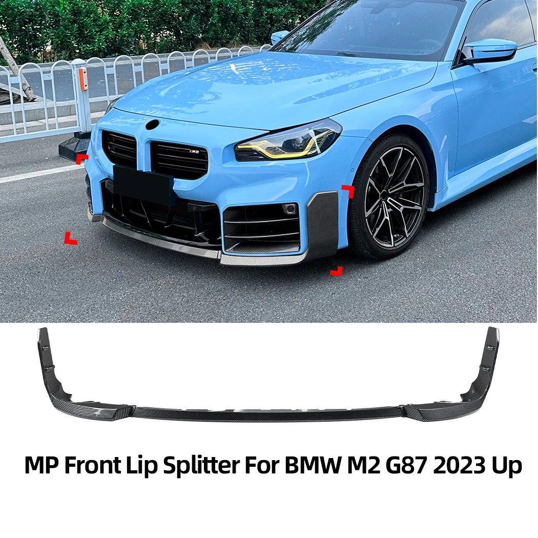 MP Front Lip Splitter For BMW M2 G87 2023 Up