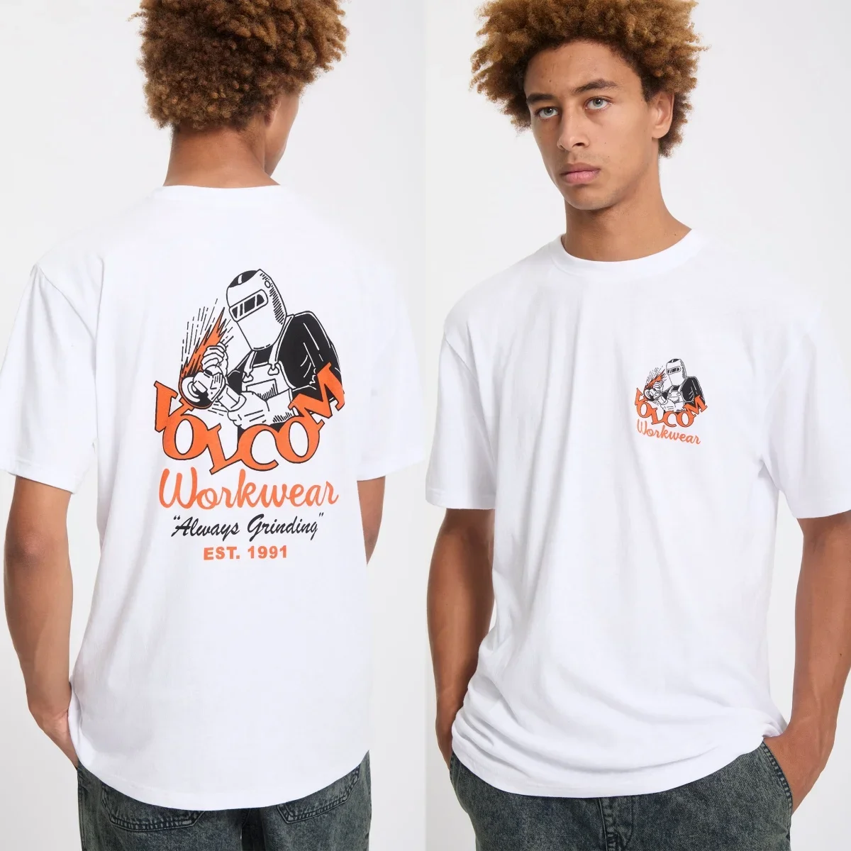 Always Volcom Outdoor Extreme Sports Trend Brand Graphic T-Shirt Cotton Men Women Streetwear Tee