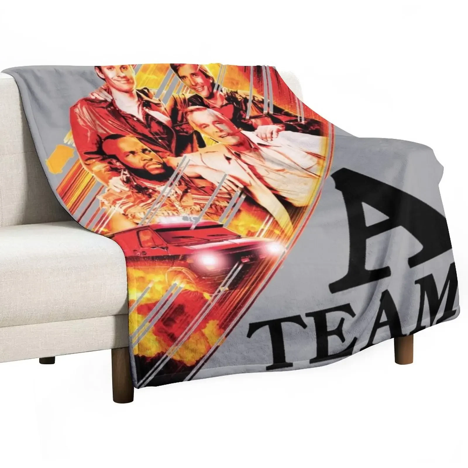 Shock Team Throw Blanket Soft Summer Beddings Blankets