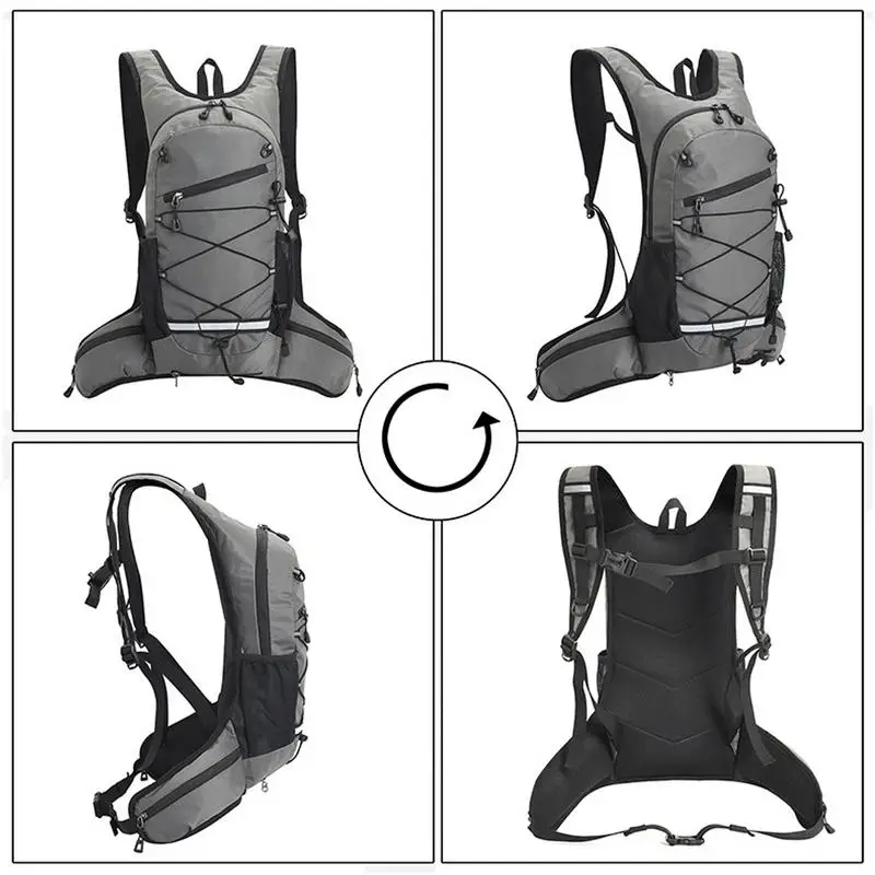 Outdoor Trail Running Ultralight Backpack Without Water Bladder Hydration Jogging Men Breathable Marathon Bicycle Bag