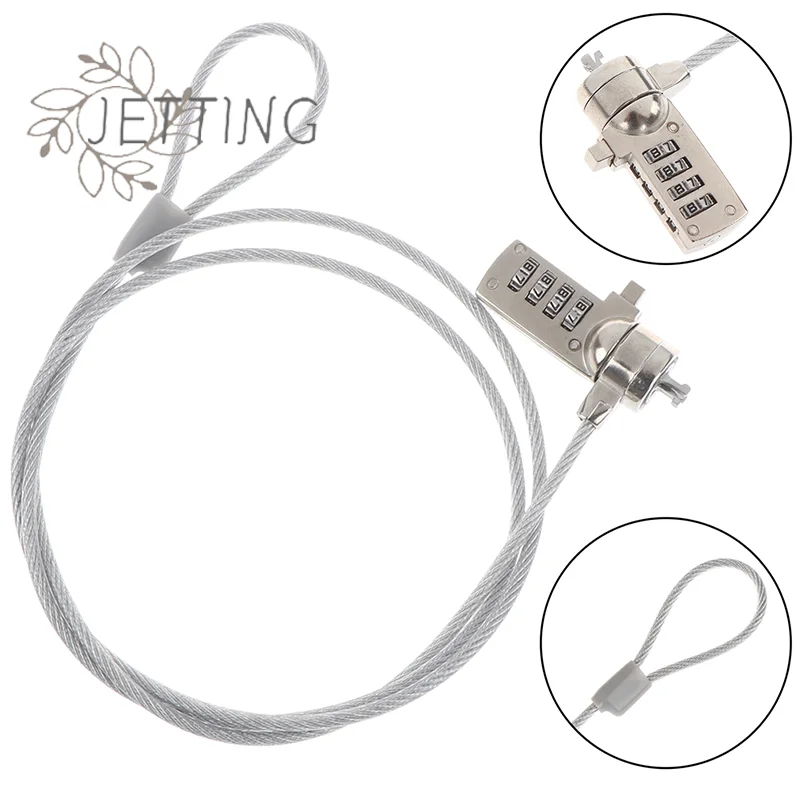 

Hot 4 Digit Anti-theft Chain Security Password Computer Lock For Notebook Pc Laptop
