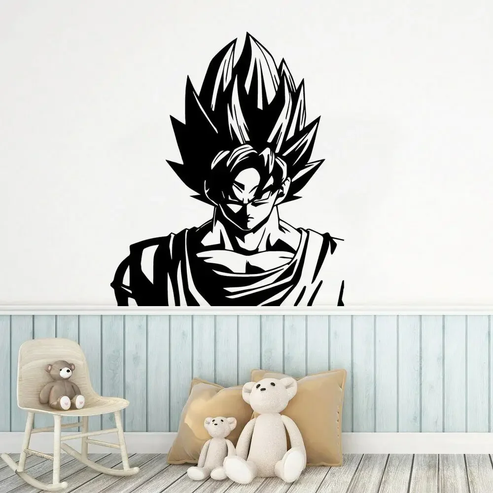 Japanese anime Wall Decal Vinyl Cartoon characters Wall Stickers For Kids Room Decoration Design Removable Art Wallpaper A515