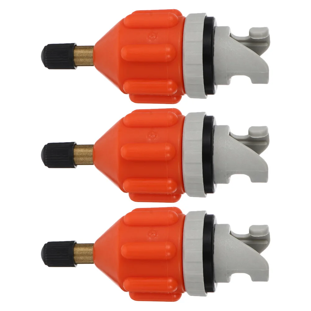 

3pcs Paddle Board Adapter Valve Nozzle For Inflatable Kayak Air Mattress Boat Supplies Portable Air Pump Converter Inflatable