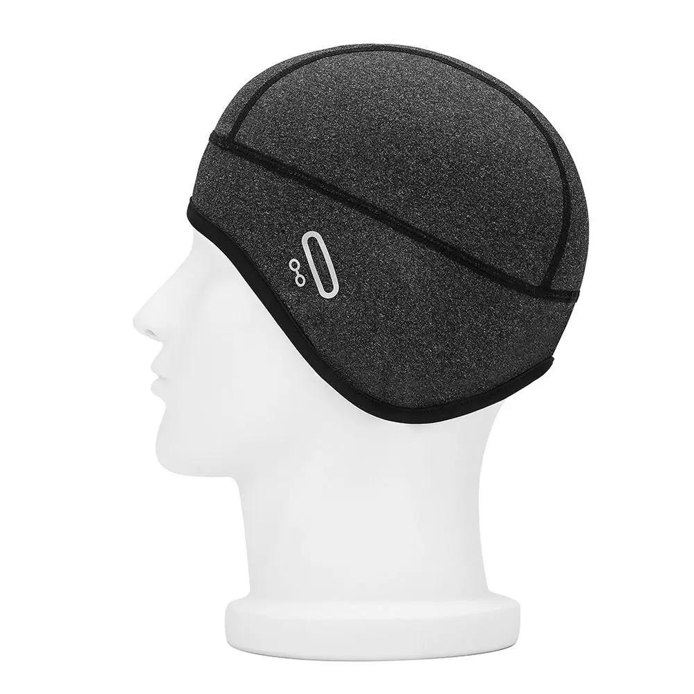 

Fleece Winter Cycling Cap Warm Small Hat Windproof Thermal Ski Cap Thermal Black/Grey Cycling Headwear Cycling
