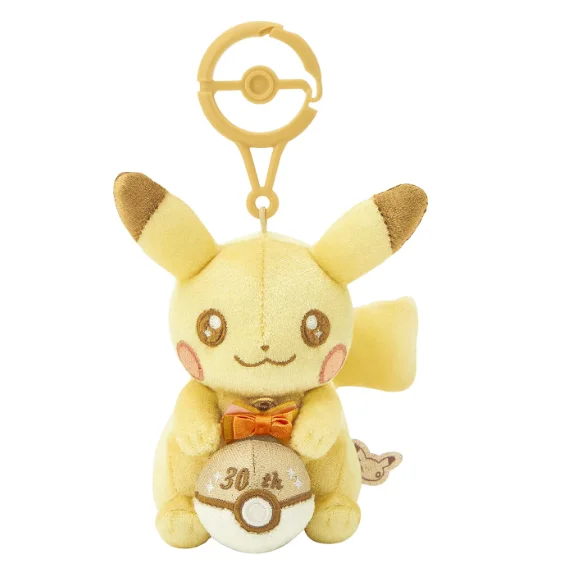 Echte PokéMon Center PokéMon 30e verjaardag originele pixelstijl knuffel gevulde pop anime fans collectie speelgoed cadeau