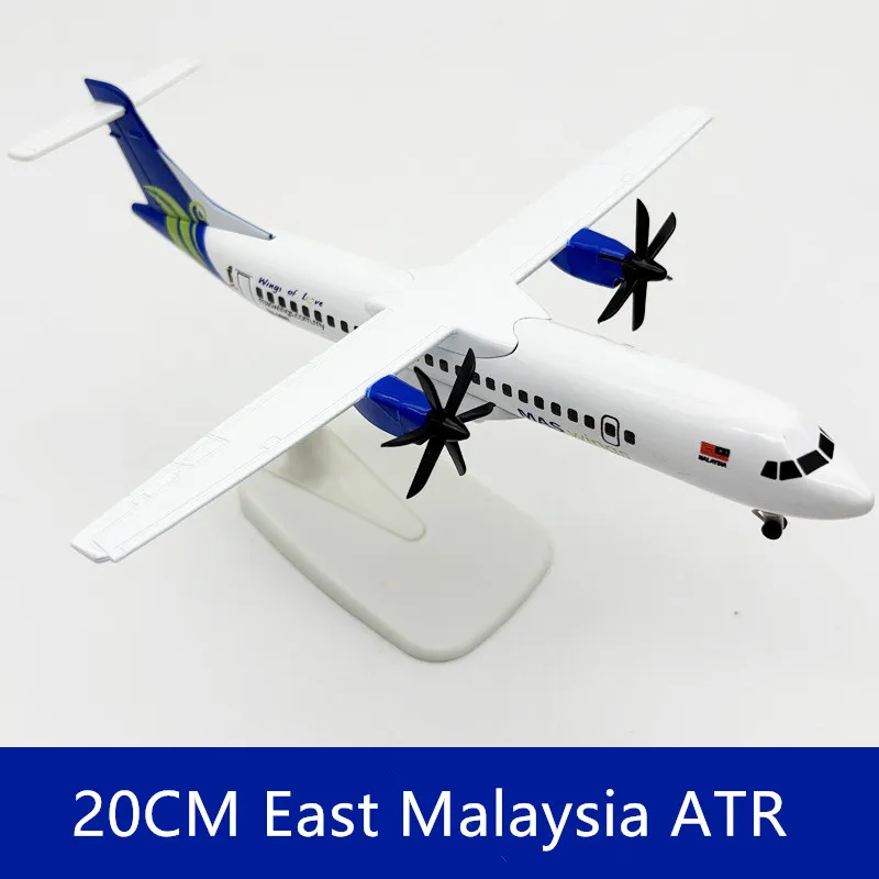 20 سنتيمتر دييكاست سبيكة نموذج فيتنام/كوريا/Firefly/Fedex ATR الخطوط الجوية الطائرات مع معدات الهبوط ومجموعة طائرات المروحة #5