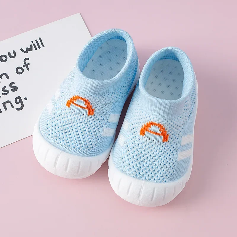 Детская обувь для дома, весна и осень, обувь для пола, нескользящая детская обувь, мягкая подошва, обувь для малышей, искусственная детская обувь-носки