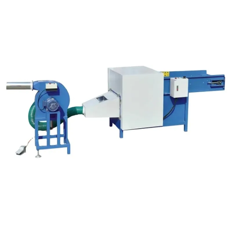 

Polyester Pet Fiber Making Machines Pet Fiber Wool Opener Micro Cotton Stuffing Filling Machine