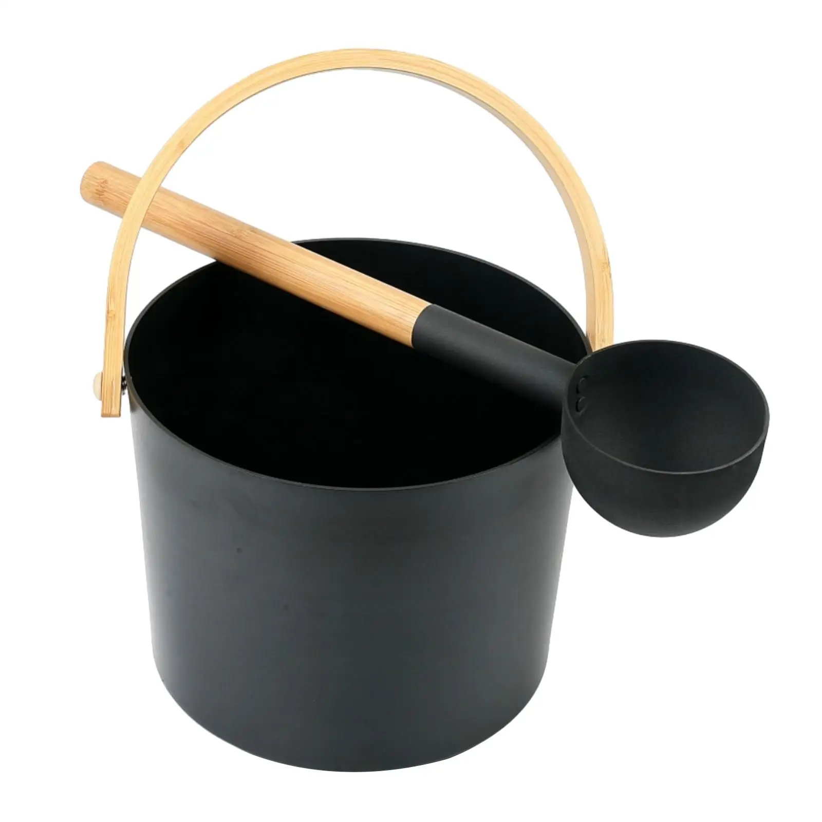 

Sauna Bucket and Spoon Ligthweight Multifunctional Sauna Accessory Sauna Water Bucket for SPA Bathtub Sauna Room Bathroom Hotel